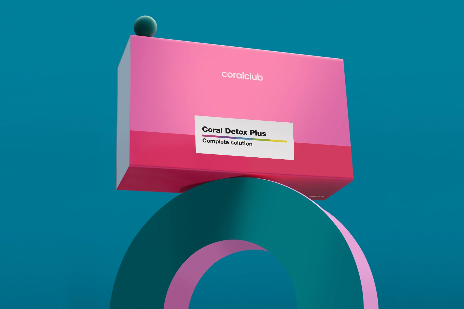 Coral Detox Plus packaging in a cozy morning light setting